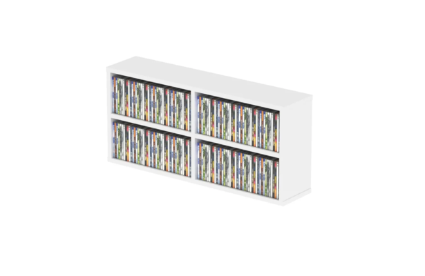 Glorious CD Box 180 White