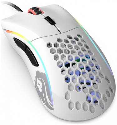 Glorious Model D Minus (Glossy White) GLO-MS-DM-GW