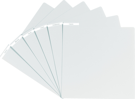 Glorious Vinyl Divider white