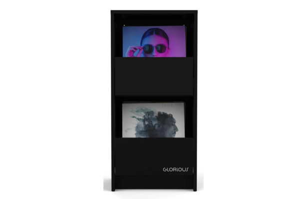 Glorious Vinyl Vault Έπιπλο Αποθήκευσης Βινυλίων - Μαύρο
