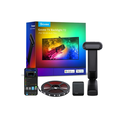 Govee Envisual TV Backlight T2 H605C (55-65 inch) Wi-Fi TV Backlight with dual Camera