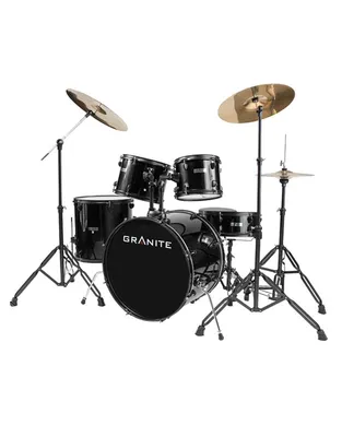 GRANITE Studio Beat Black Drumset Ντραμς με Πιατινία