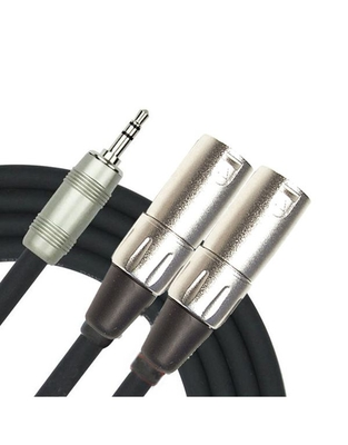 GRANITE Y-370PRL-B-0.5M-BK Kαλώδιο Καρφί-XLR 0.5m