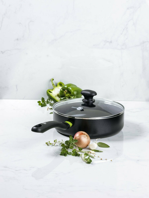 Green Pan Τηγάνι με Καπάκι από Αλουμίνιο με Κεραμική Επίστρωση 24cm.CC006081-001