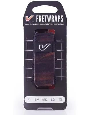 GRUVGEAR Fretwrap FW-1PK-MED-MD Mute Χορδών Medium Brown