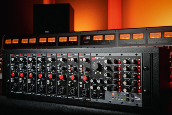 Harrison 500 Rack with mixer and 8x preamps