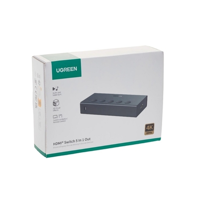 HDMI Switch 5 θέσεων 4K/60Hz UGREEN CM568 90512, με USB-C τροφοδοσία