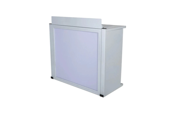 Headliner Solana Portable DJ Booth Λευκό