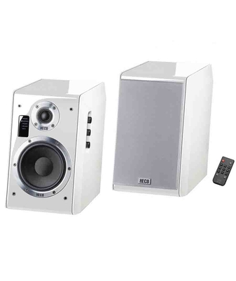 HECO Ascada Ενεργά Ηχεία Βιβλιοθήκης Bluetooth 5" 70W RMS White (Ζεύγος) White