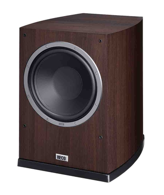 HECO Victa Prime Sub 252A Ενεργό Subwoofer 10" 100W RMS Brown (Τεμάχιο) Brown
