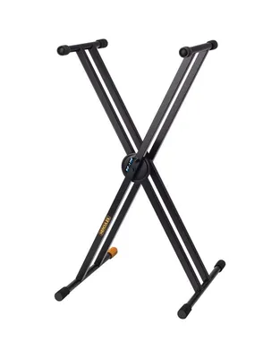 HERCULES Stands HCKS-120B Bάση Αρμονίου - Keyboard - Πλήκτρων με Διπλό Πόδι