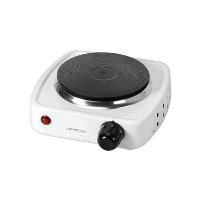 Ηλεκτρική  εστία μονή 500W με διάμετρο 10,5cm 619902 DICTRO LUX λευκή