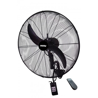 Hobby 800610 Επαγγελματικός Ανεμιστήρας Τοίχου 160W Διαμέτρου 50cm με Τηλεχειριστήριο