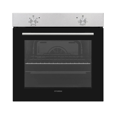Hyundai HBIO22-75/2 X Φούρνος άνω Πάγκου 75lt χωρίς Εστίες Π59.5εκ. Inox