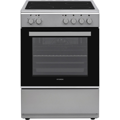 Hyundai HCVC24V-7260VS/S με κεραμικές εστίες, χωρητικότητα φούρνου 69L, 5 λειτουργίες ψησίματος και ενεργειακή κλάση Α