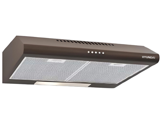 Hyundai HHD23-S5562BR με πλάτος 60cm και απορροφητική ισχύ 450 m³/h - Brown