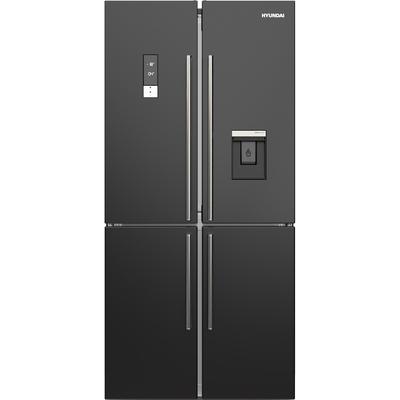 Hyundai HRMD21-620BWD/NF No Frost με Κινητήρα Ιnverter, Βρυσάκι Νερού, Συνολική Χωρητικότητα 488L, Ενεργειακή Κλάση E και Ύψος 179cm