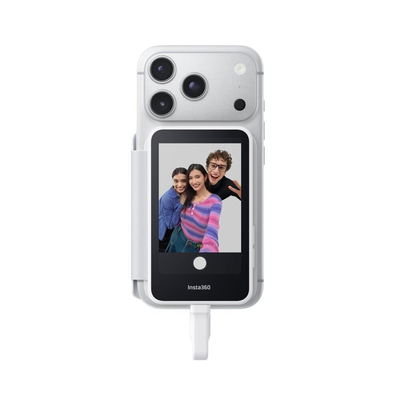 Insta360 Snap Selfie Screen – USB-C Rear Camera Selfie Screen for iPhone-Android