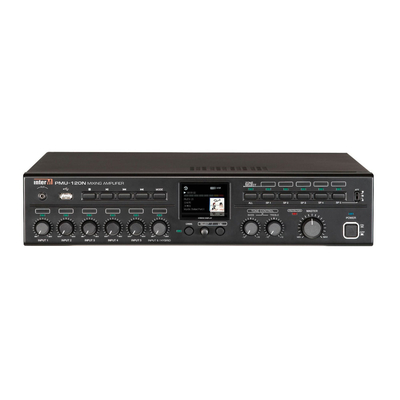 INTER-M ΜΙΚΤΗΣ-ΕΝΙΣΧΥΤΗΣ 6 ΕΙΣΟΔΩΝ 120W/100V 5 ΖΩΝΕΣ NETWO