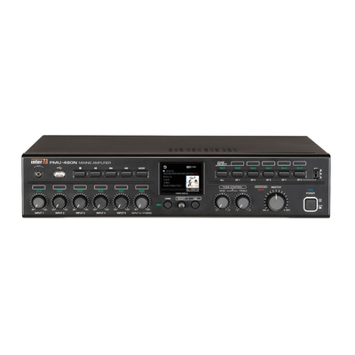 INTER-M ΜΙΚΤΗΣ-ΕΝΙΣΧΥΤΗΣ 6 ΕΙΣΟΔΩΝ 480W/100V 5 ΖΩΝΕΣ NETWO