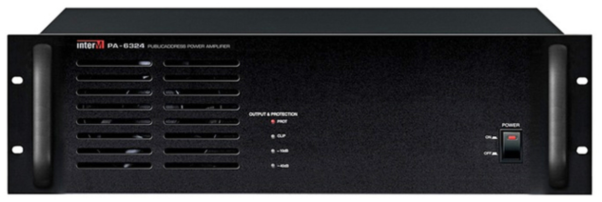 INTER-M ΤΕΛΙΚΟΣ ΕΝΙΣΧΥΤΗΣ 1Χ240W/100V/4Ω