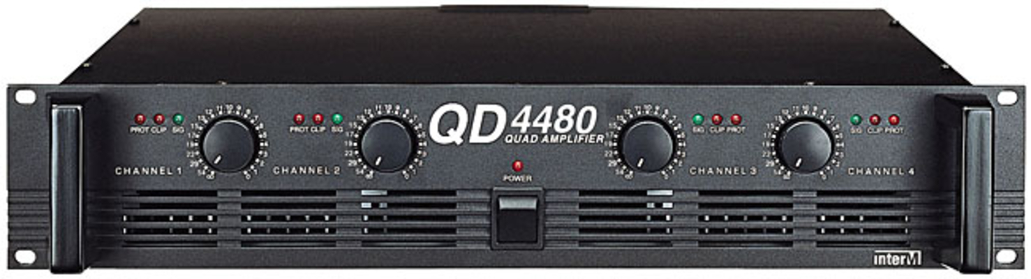 INTER-M ΤΕΛΙΚΟΣ ΕΝΙΣΧΥΤΗΣ 4X120W/4Ω