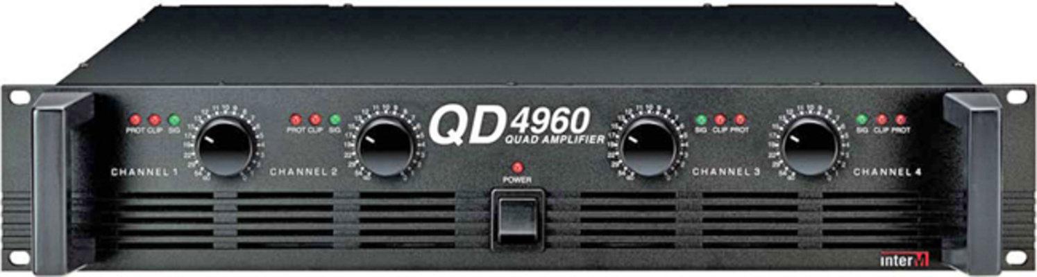 INTER-M ΤΕΛΙΚΟΣ ΕΝΙΣΧΥΤΗΣ 4X240W/4Ω