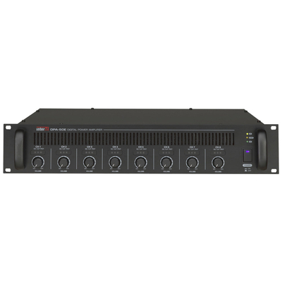 INTER-M ΤΕΛΙΚΟΣ ΕΝΙΣΧΥΤΗΣ 8Χ50W/100V, 8 Χ30 / 8Ω, PRIORITY