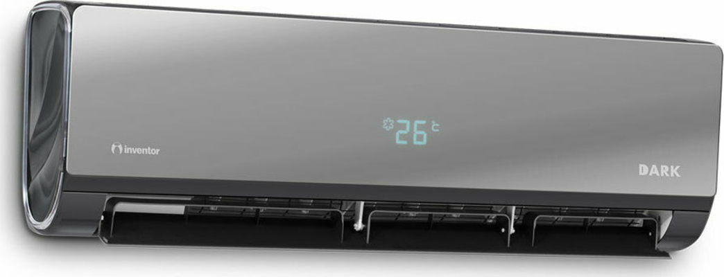 Inventor Dark DR2VI32-18WFI/DR2VO32-18 Κλιματιστικό Inverter 18000 BTU A++/A+ με Ιονιστή και WiFi Black