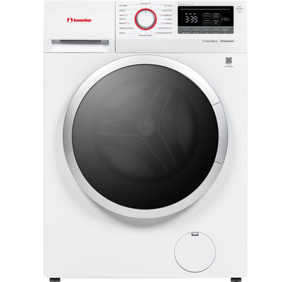 Inventor GA0814W Πλυντήριο Ρούχων 8kg με Τεχνολογία Ατμού 1400 Στροφών