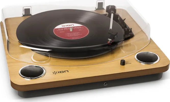 ION Max Lp Wood USB Πικάπ (Belt Drive)