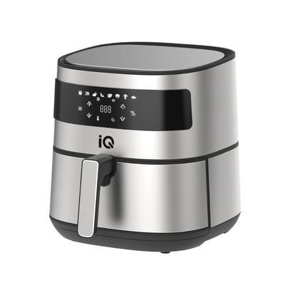 IQ AF-001 Φριτέζα Αέρος με Αποσπώμενο Κάδο 6.4lt Ασημί