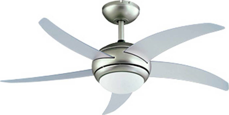 IQ CF-44001 Ανεμιστήρας Οροφής 112cm με Φως και Τηλεχειριστήριο Ασημί (Silver)