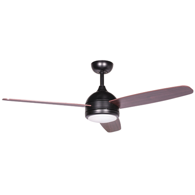 IQ CF-4812 Ανεμιστήρας Οροφής 122cm με Φως και Τηλεχειριστήριο Μαύρος (Black)