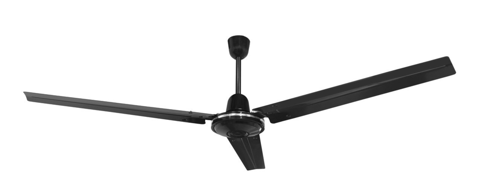 IQ CF-561 ΜΑΥΡΟ ΒΙΟΜΗΧΑΝΙΚΟΣ ΑΝΕΜΙΣΤΗΡΑΣ ΟΡΟΦΗΣ 56"