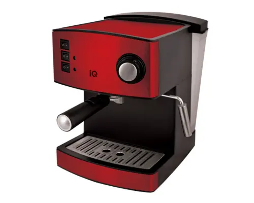 IQ CM-170R Μηχανή Espresso 850W Πίεσης 15bar Κόκκινη