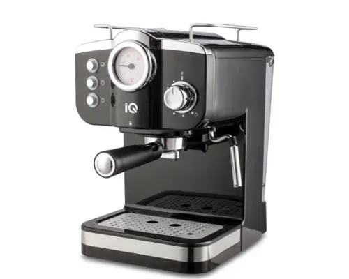 IQ CM-175 Μηχανή Espresso 1100W Πίεσης 20bar Μαύρη