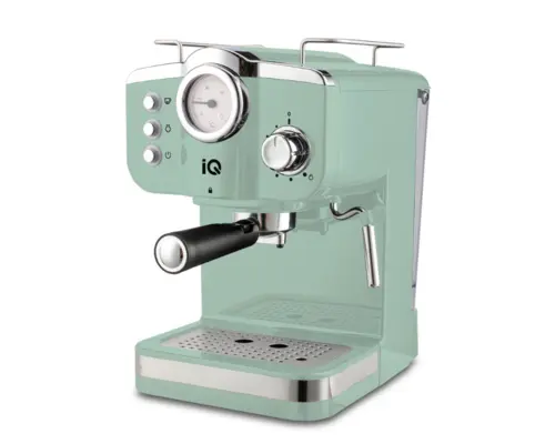 IQ CM-175 Μηχανή Espresso 1100W Πίεσης 20bar Πράσινη