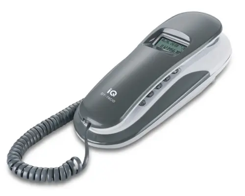 IQ DT-78CID Ενσύρματο Τηλέφωνο Γόνδολα (Grey)