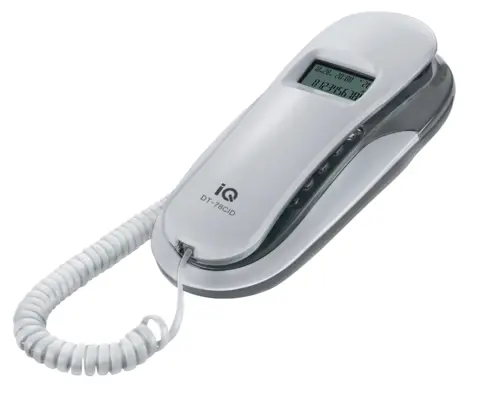 IQ DT-78CID Ενσύρματο Τηλέφωνο Γόνδολα (White)