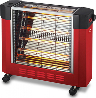 IQ HT-1477 Θερμάστρα Χαλαζία Red (Red)