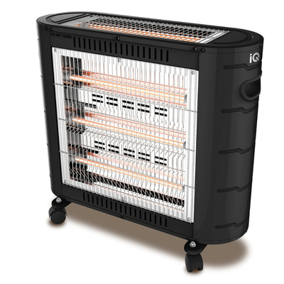 IQ HT-1481 Σόμπα Χαλαζία με Θερμοστάτη 2400W (Black)
