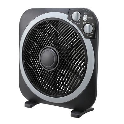 IQ PBF-34 Ανεμιστήρας Box Fan 45W Διαμέτρου 30cm (Black)