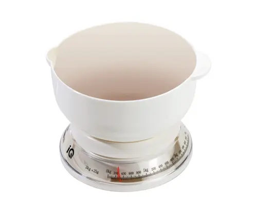 IQ SC-1121 Αναλογική Ζυγαριά Κουζίνας 10gr/3kg Λευκή