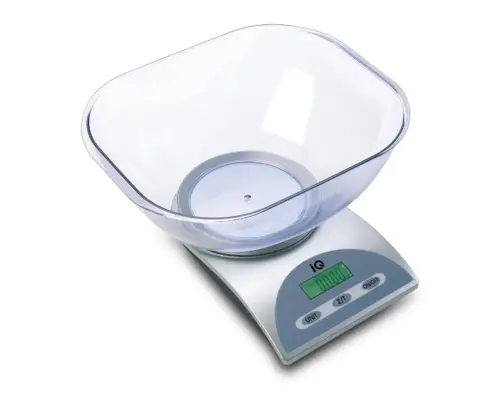 IQ SC-732 Ψηφιακή Ζυγαριά Κουζίνας 1gr/5kg Γκρι