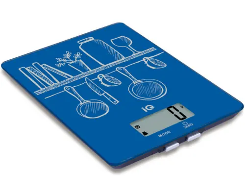 IQ SC-734 Ψηφιακή Ζυγαριά Κουζίνας 1gr/5kg (Blue)