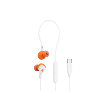 JBL JBL Endurance RUN 3, In-Ear Sport Headphones, USB-C White