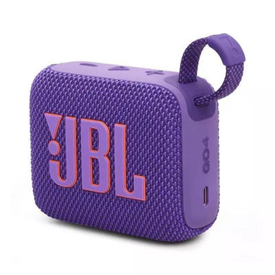 JBL GO4, Portable Bluetooth Speaker, Water/Dust proof IP67, (Purple)