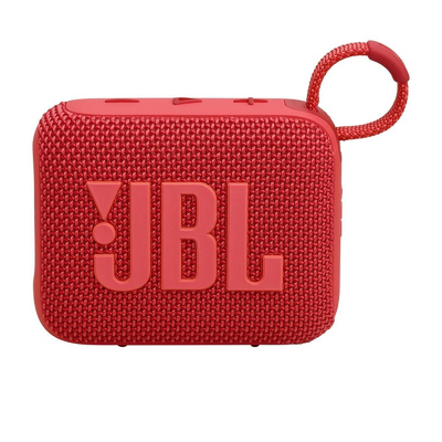 JBL GO4, Portable Bluetooth Speaker, Water/Dust proof IP67, (Red)