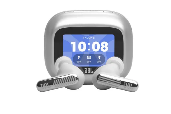JBL Live Beam 4, True Wireless In-Ear Headphones, True ANC, Smart Case, (Silver) 